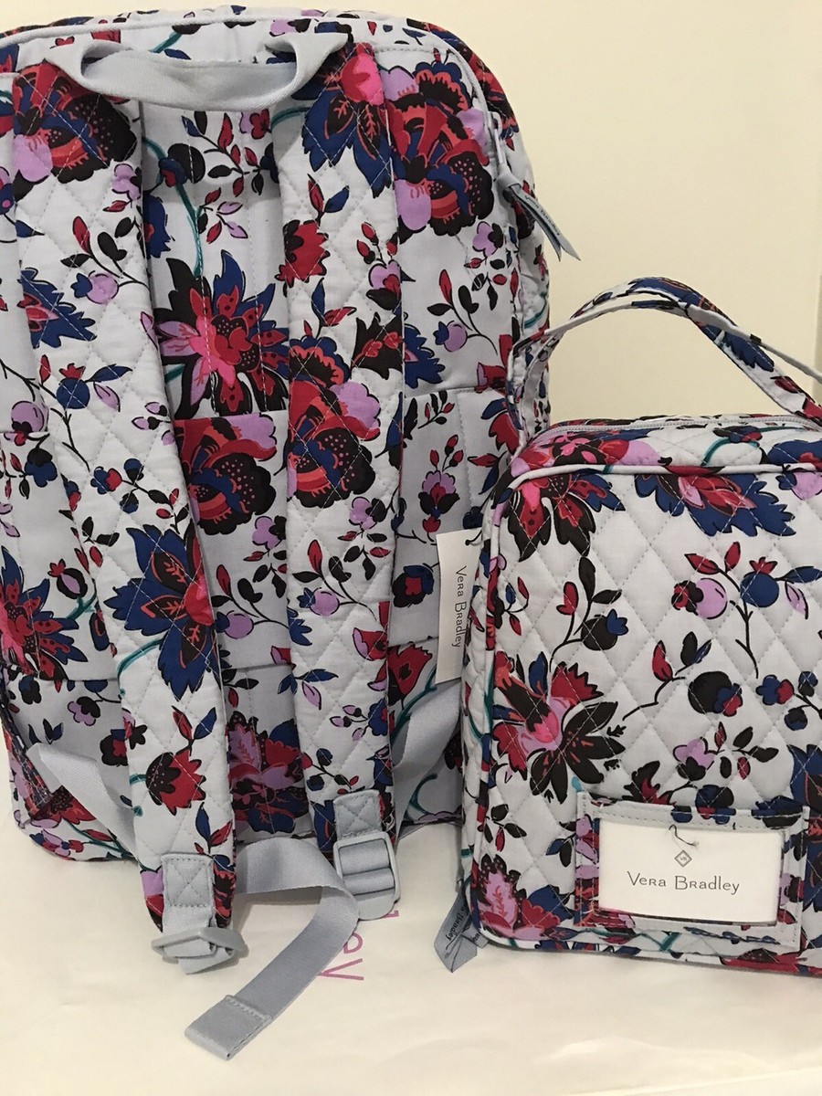 Vera Bradley Essential LARGE Backpack Laptop & Lunch Bag  display picture 3