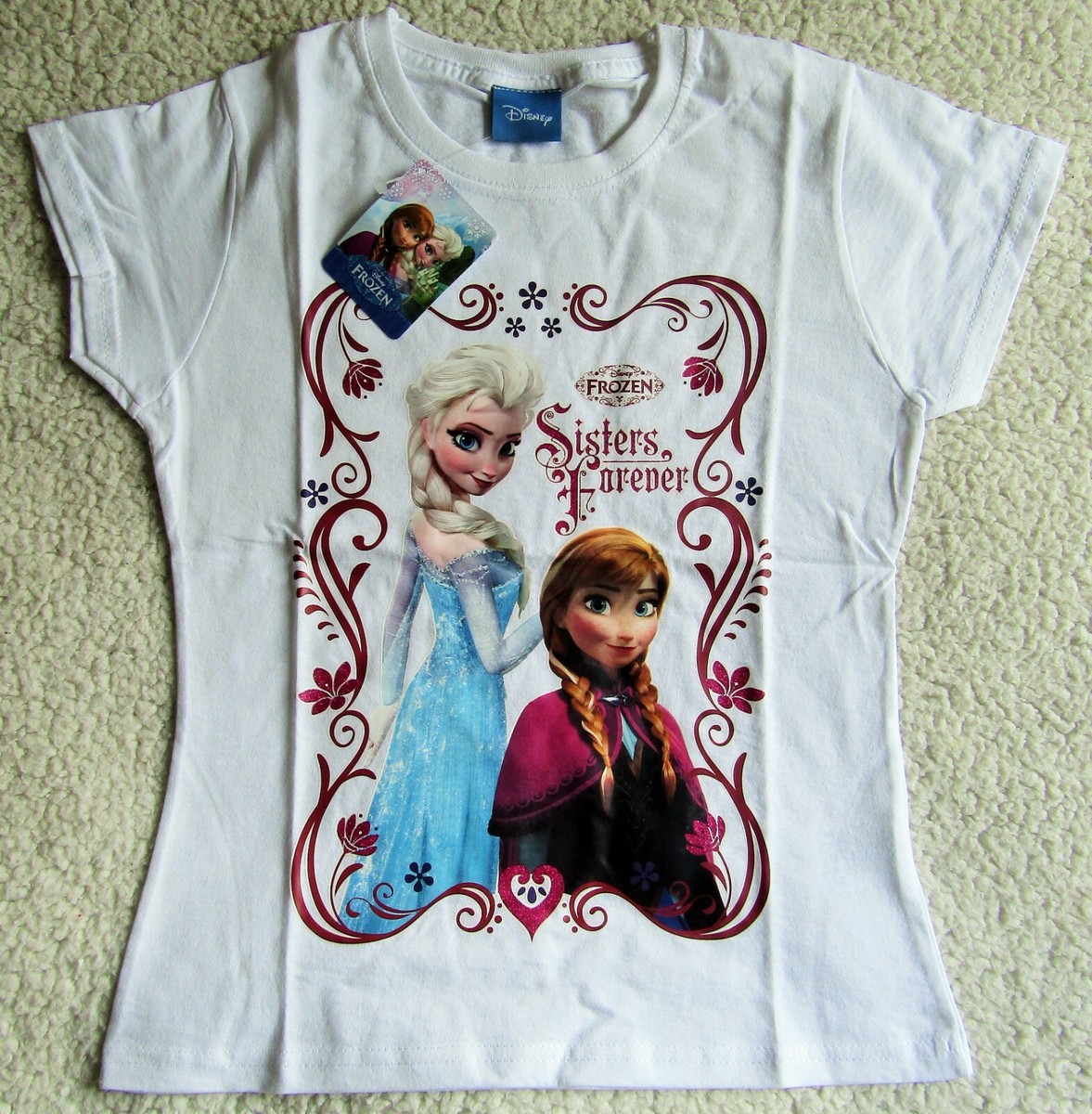 T Shirt Frozen Big Sister Disney Frozen Big Sister Womens T-Shirt