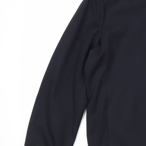 New Look Mens Blue Bomber Jacket Size 2XS Zip - 第 7/10 張圖片