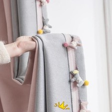 New Girl Pink Blackout Princess Wind Children's Bedroom Curtains Curtains Room