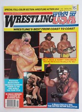 Wrestling USA Spring 1985 Magazine Kevin Sullivan Billy Jack Kerry Von Erich WWF