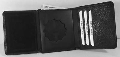 NEW DOC NEW YORK STATE CORRECTION OFFICER BADGE WALLET BI-FOLD