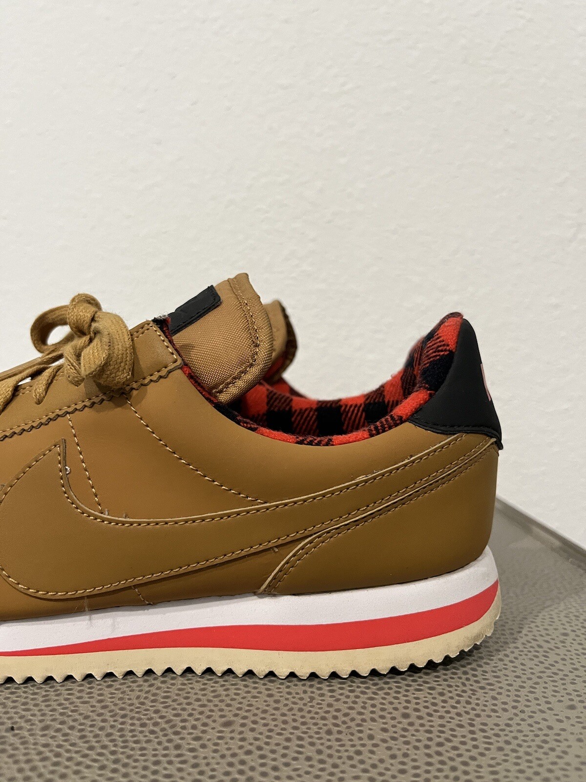 2016 Nike Cortez Basic Premium Wheat/Crimson/Plai… - image 8