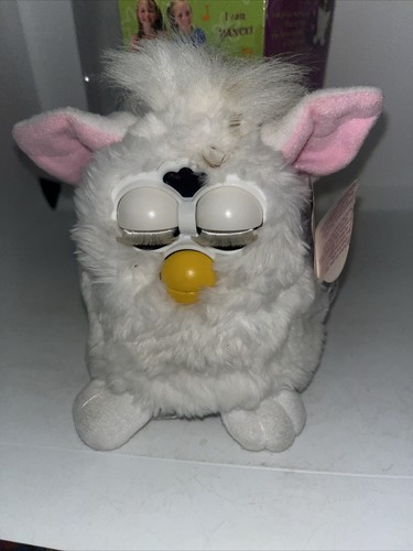 Furby 70-800 Series 1 Tiger Snowball Electronic Toy - White, Not Working - Picture 2 of 10