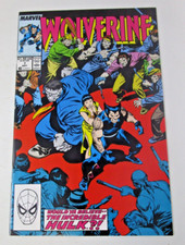 Wolverine #7 1989 [NM] High Grade Mr Fixit Grey Hulk Mandripoor