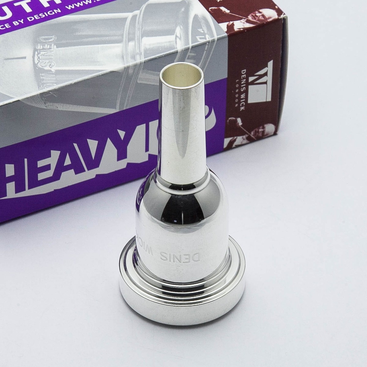 Denis Wick Silver Trombone Mouthpiece, 6BL Large Shank