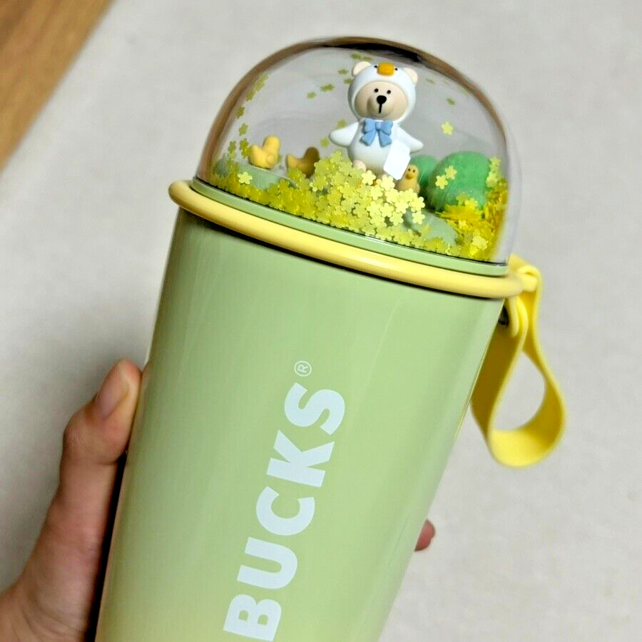 STARBUCKS KOREA 2024 Spring Delight Chubby Dome Duck Figure