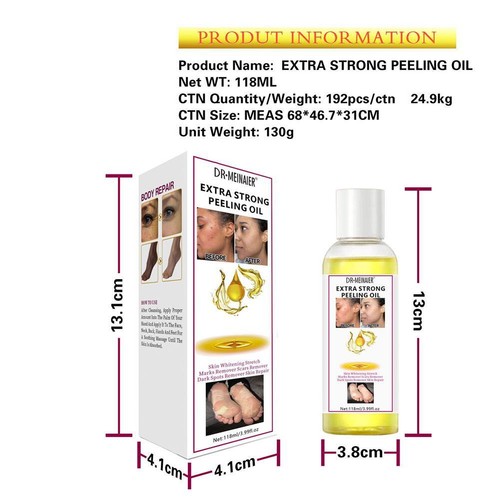 Extra Strong Yellow Peeling Oil Dark Skin Body Bleaching Brightening Exfoliat--- - Picture 12 of 12