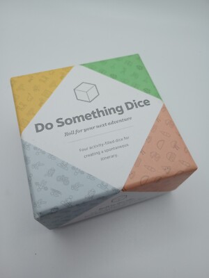 #R) W&P Design DO SOMETHING DICE Roll To Decide Your Next Adventure New In Box