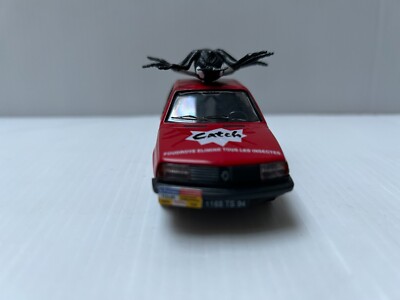 Miniature Norev Renault 18 Break Presse – Tour De France 1979 – Échelle 1:43 – État Neuf, Boîte Jaunie