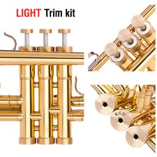 Kit Assetto Tromba Yamaha Tappi LUCI. KGUBrass. Ottone grezzo.