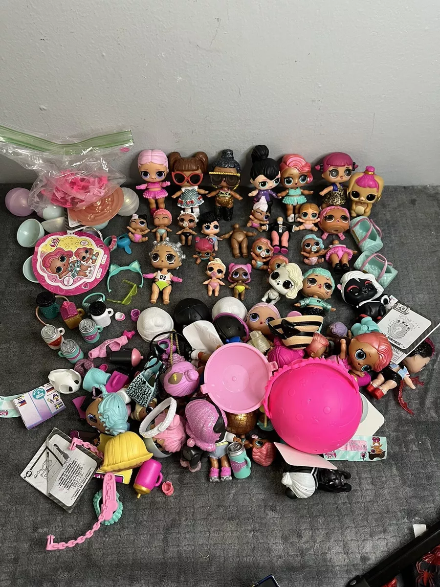 HUGE LOL Surprise Doll Lot Bigs Lils Pets Accessories Shoes eBay