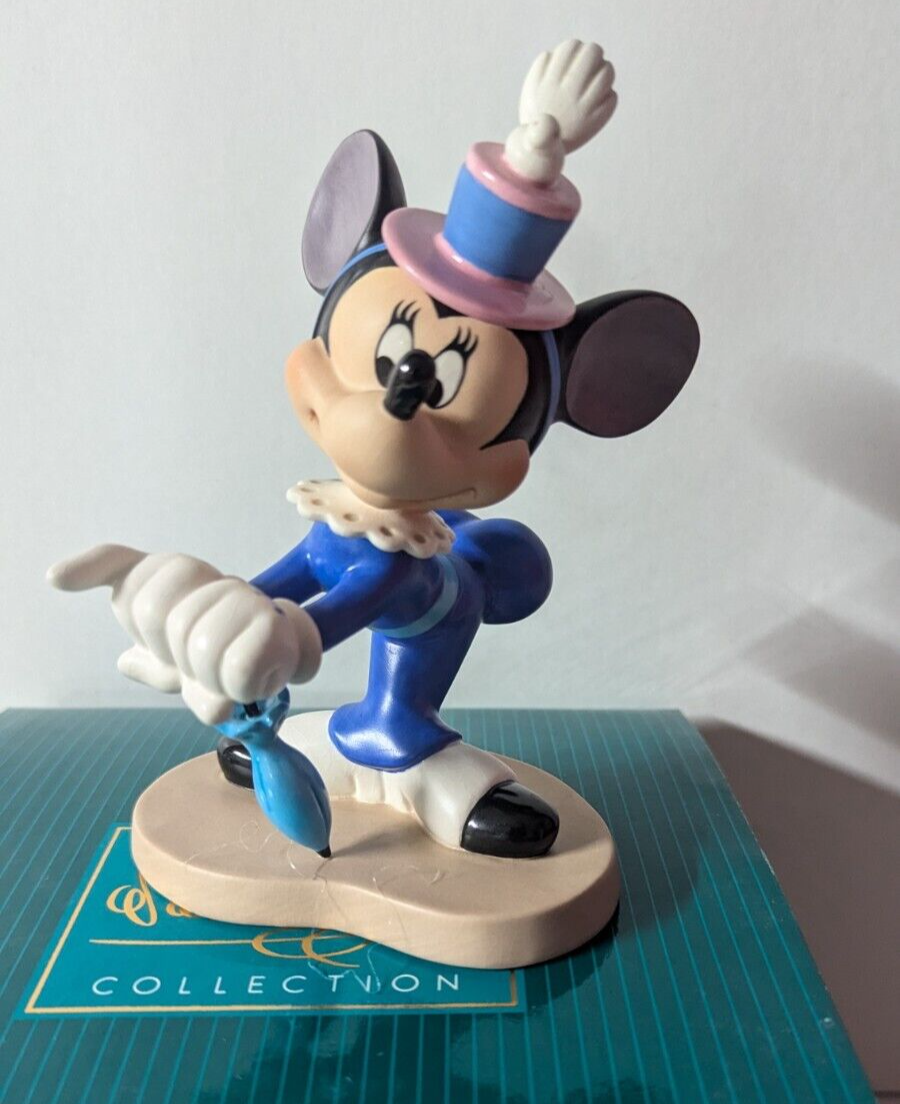 Rare Disney WDCC A Lovely Lady The Nifty Nineties Minnie