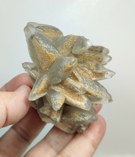 Lote de especímenes de cristales de calcita naturales dientes de perro Baluchistán Pakistán 8 piezas 2,7 kg - Imagen 5 de 9