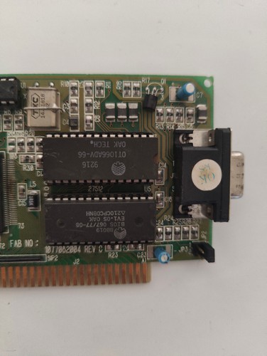 Oak Technology OTI077 512 KB ISA Video Graphics Card - Picture 3 of 7