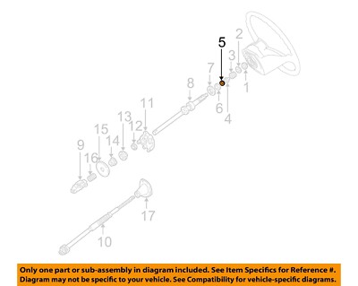 FORD OEM 88-23 Bronco Shaft Internal Components-Thrust Ring F3XY3L539A