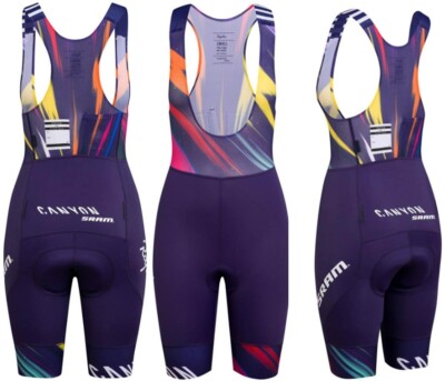   Rapha Women's Pro Team WMNS LARGE Bib Shorts Canyon SRAM L Unused No Tags