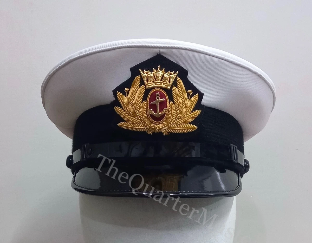 Navy cheap peak cap