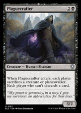 Plaguecrafter 0187 Non Foil Uncommon Bloomburrow Commander MTG Near Mint