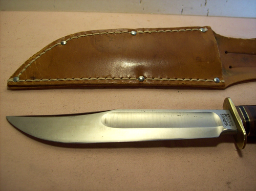 WWII~MARBLE'S~UNUSED~6" IDEAL FIGHTING KNIFE w/BAKELITE POMMEL w/ORIG. SHEATH~ - Picture 16 of 24