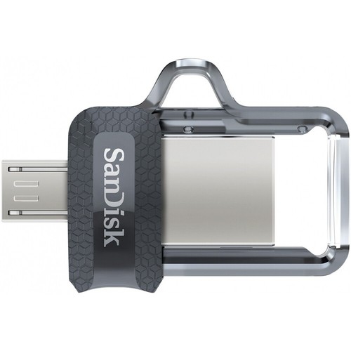 Sandisk Ultra Dual USB Drive m3.0 (64GB) USB 3.0 Speicherstick grau 150 MB/s NEU - Bild 5 von 5