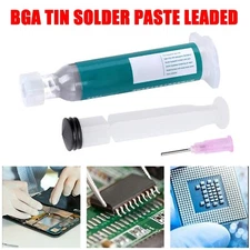 30g BGA Tin Solder Paste Sn63/Pb37 Syringe Liquid Flux Welding Soldering Tool DD