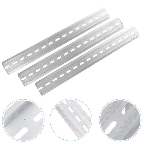 3pz Ricambio Binario Elettrico Din Acciaio Inox Din Rail Metallo Din Rail - Foto 4 di 12