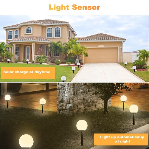 2Pack LED Solar Garden Light Outdoor Waterproof Landscape Street Light Decor USA - Picture 32 of 37