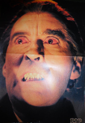 CHRISTOPHER LEE DRACULA     POSTER  28x42 cm
