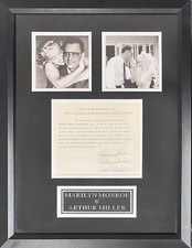 Incredible Marilyn Monroe & Arthur Miller Signed 1960 Contract - PSA/DNA!