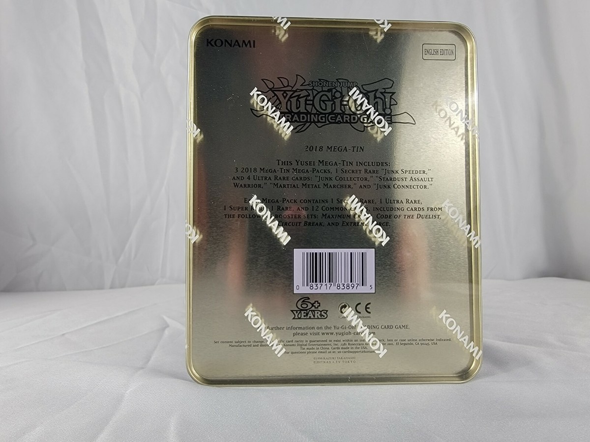 Yu-Gi-Oh Sealed 2018 Mega Tin Yusei Fudo! | eBay