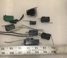 Lot Of 8 Micro Switches, Various Brands