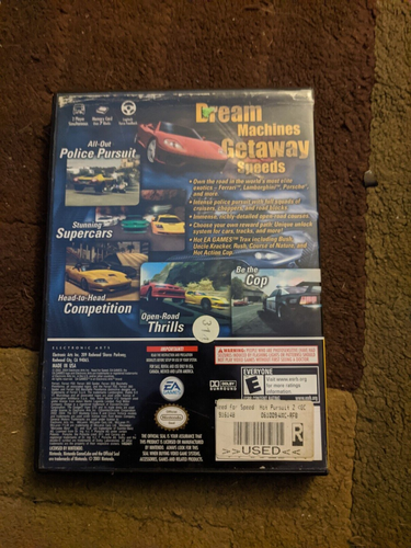 Need for Speed Hot Pursuit 2 Nintendo Gamecube - CIB Tested Working - Picture 6 of 12