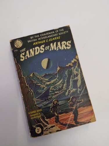 The sands of Mars Arthur C Clark Corgi Edition 1954