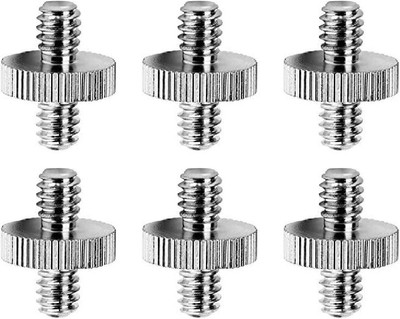 6 Stück Camera Screw 1/4 Inch, Standard 1/4 Inch Male Thread to 1/4 Inch for Cam