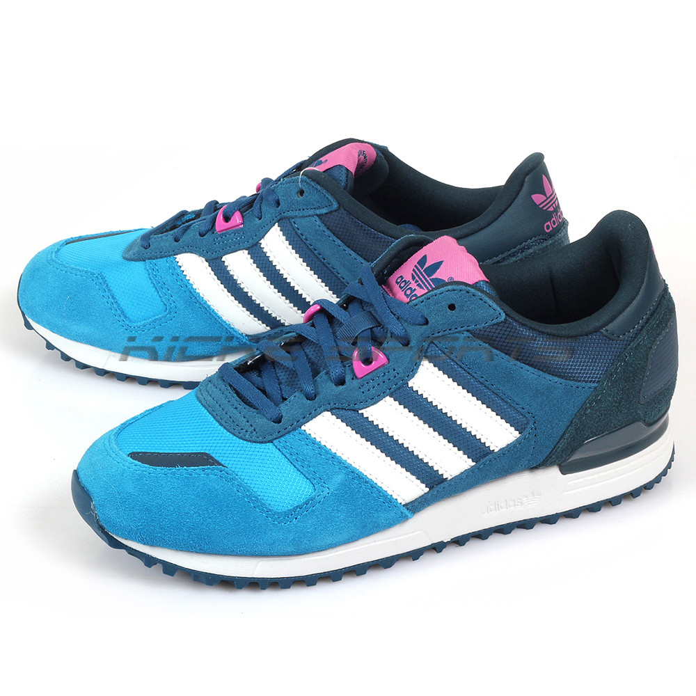 Adidas Originals ZX 700 W Classic Casual Tribe bleu/blanc/Joy Orchid D65876 Adidas Originals ZX 700 Classic W Classic 700 Casual Tribe bleu/blanc/Joy Orchid D65876 20a034
