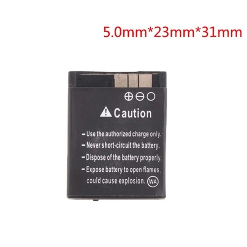 Batería de polímero de iones de litio de repuesto de 3,7 V 380 mAh para reloj inteligente batería DZ09 (L) - Imagen 5 de 6
