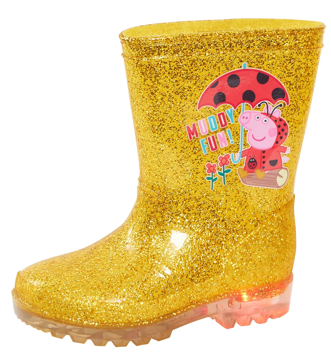 Peppa pig deals flashing wellies