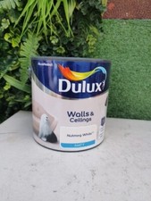 Image of Dulux Matt Emulsion Paint For Walls And Ceilings - Utmeg White 2.5 Litres