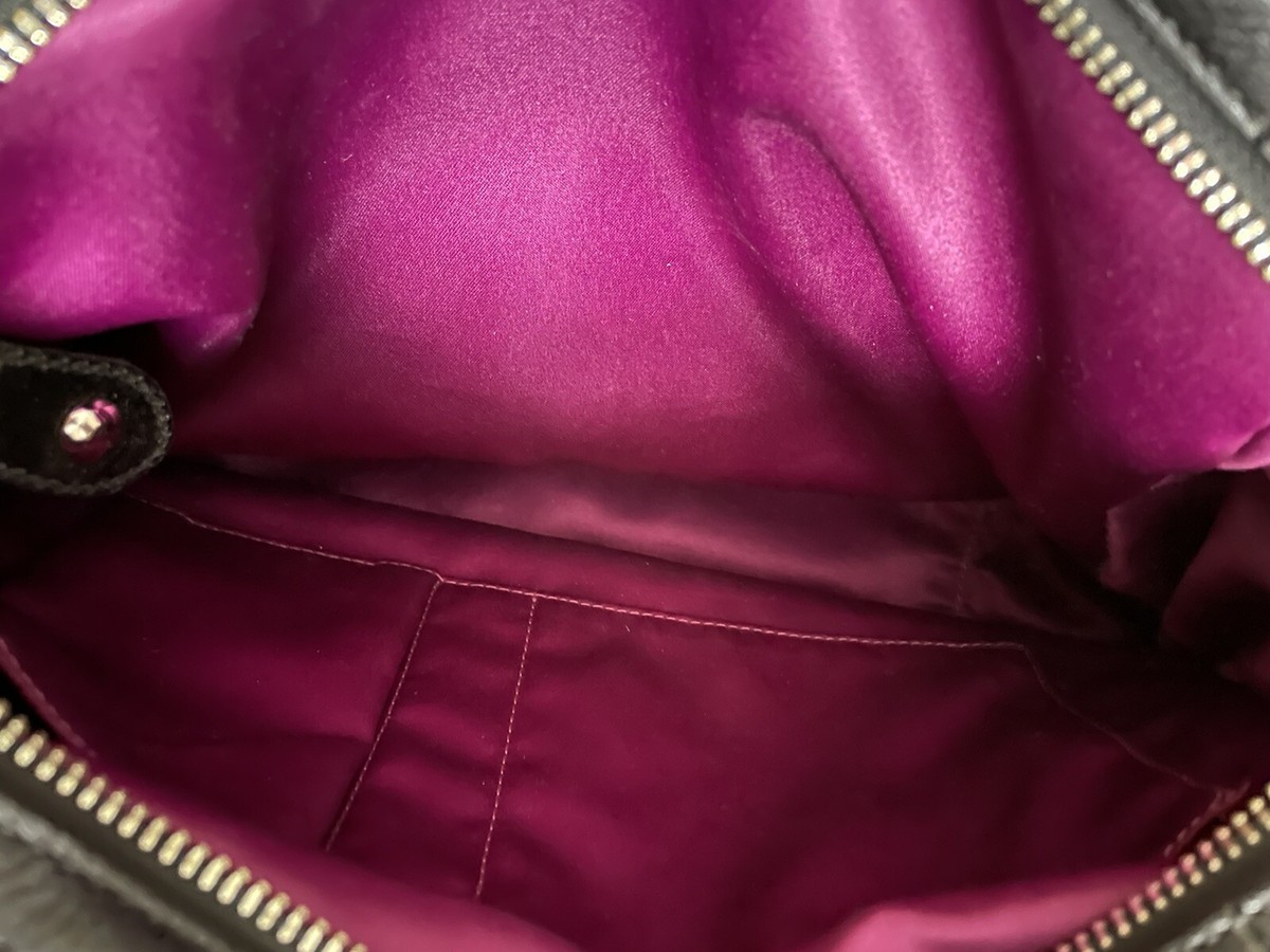 コーチ　14420 オプアート　パテント　パープル Coach Authentic Purple Op Art Handbag 14420 | eBay