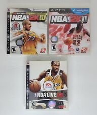 Nba Live & Nba 2k Game Lot - NBA Live 08, NBA 2k10 and NBA 2k11