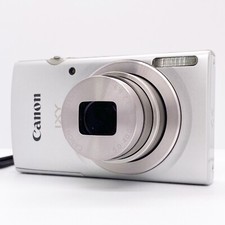 Canon PowerShot IXY 200 Silver ELPH 185 Digital Camera 20MP w/battery From Japan