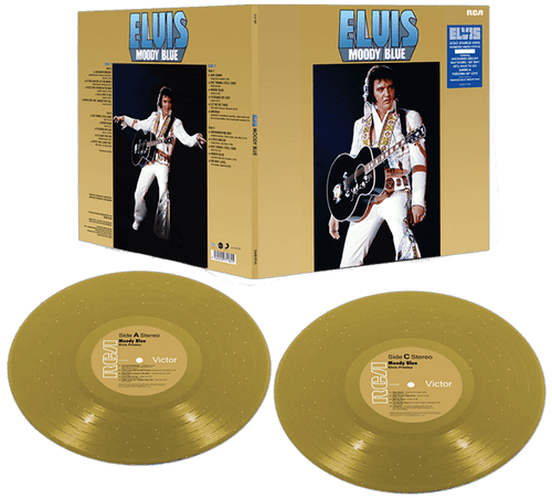 niedrige Nummer #336 Elvis Presley - launisch blaugold Vinyl - folge that dream 2 lp - Bild 1 von 3