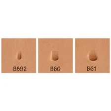 Beveler Undercut B892 B60 B61 3-Piece Leather Stamp Set