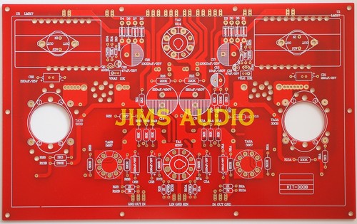 Single board stereo SE Tube 300B power amplifier PCB Kit-One premium PCB ! - Picture 2 of 2