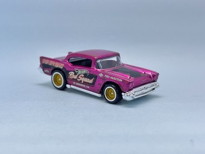 2020 Hot Wheels Super Treasure Hunt STH # '57 Chevy Pink , Loose