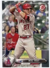 2017 Bowman Mike Trout #100 Angels