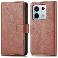 imoshion LuxuriöSe KlapphüLle Xiaomi Redmi Note 13 Pro (5G) / Poco X6 - Braun