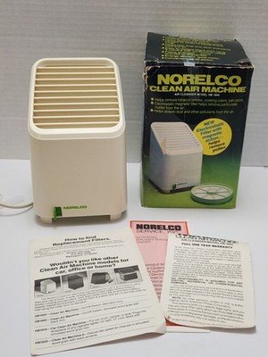 Vintage Norelco Tabletop Clean Air Machine & Deoderizor HB1900 *great condition*