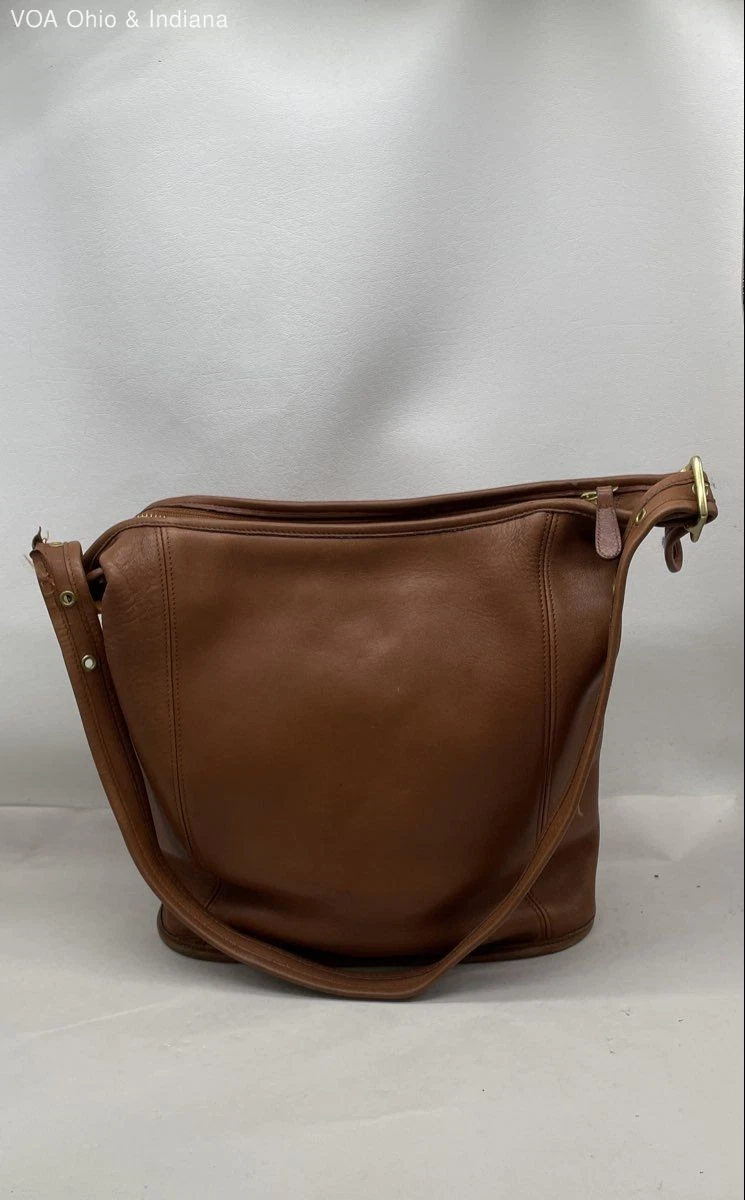 Coach Leather Shoulder Bag Vintage Bags, Handbags & Cases for sale